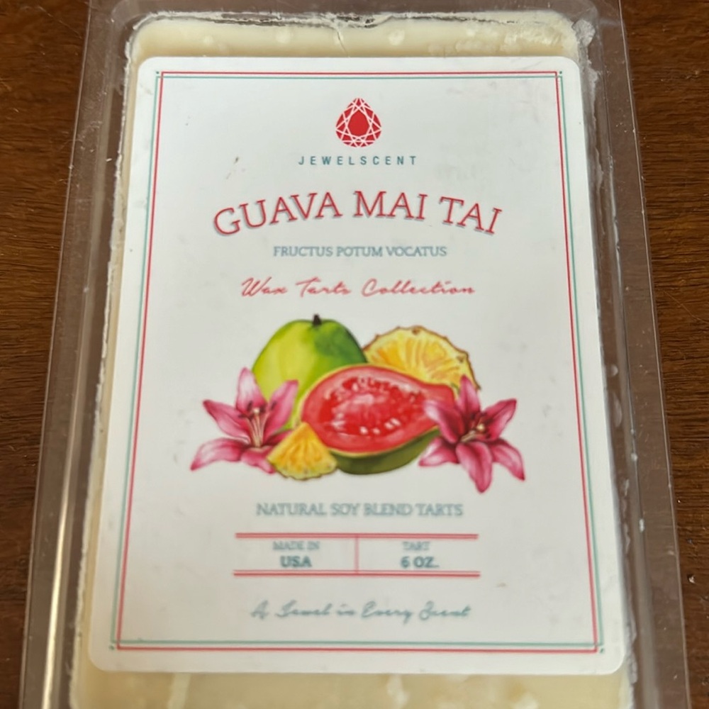 Jewelscent guava mai‎ tai wax tarts
